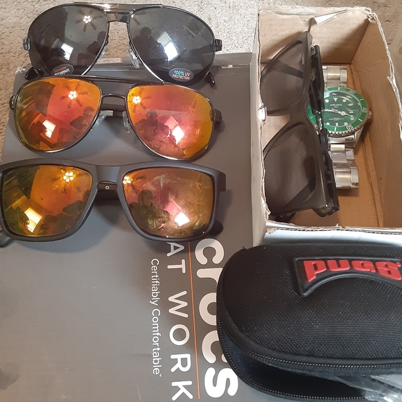 Fossil London rectangle sunglasses - Picture 2 of 2